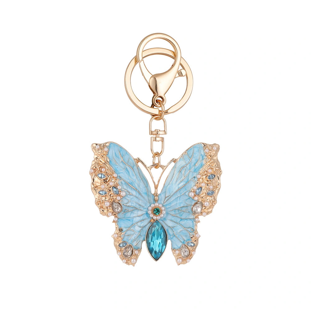 Glazed Butterfly Bag Charm