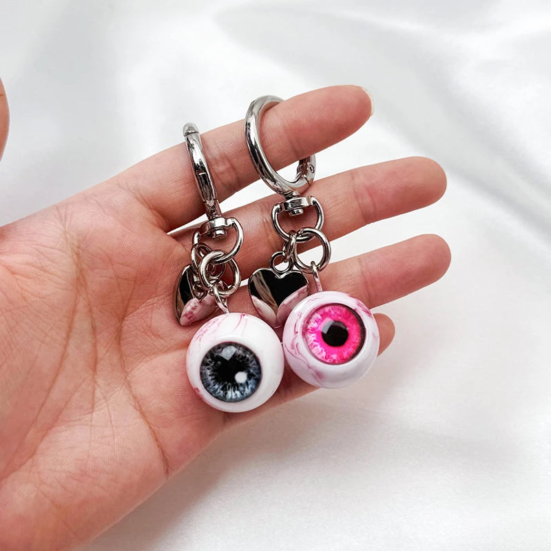 Gothic Eyeball Keychain