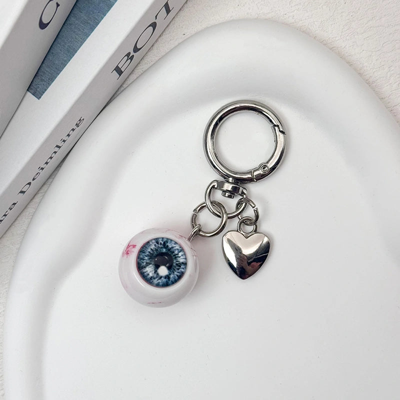 Gothic Eyeball Keychain