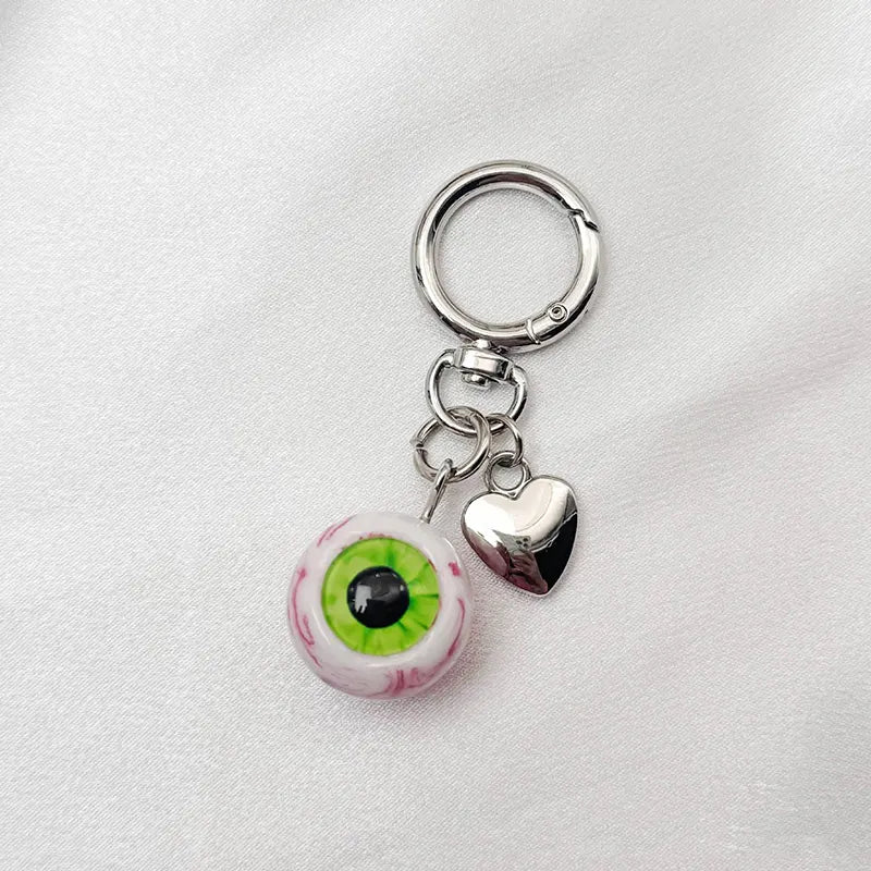 Gothic Eyeball Keychain