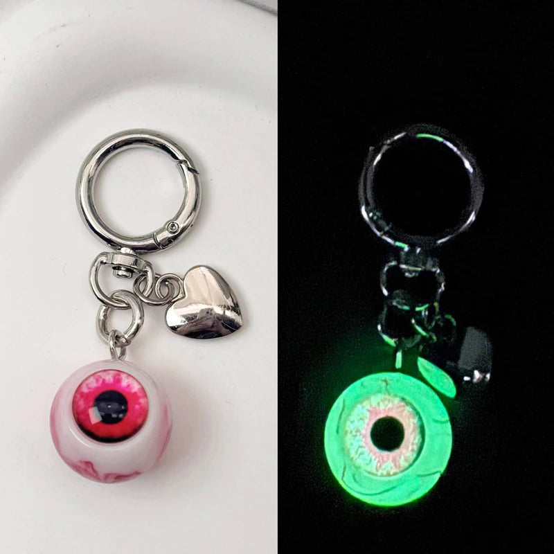 Gothic Eyeball Keychain