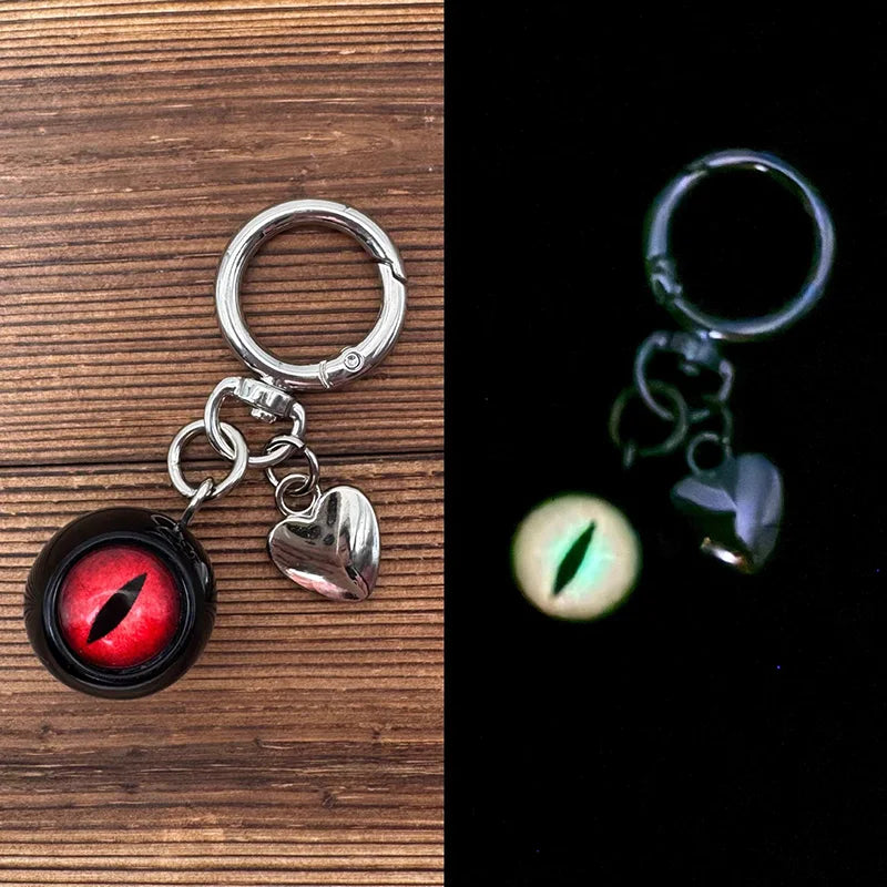 Gothic Eyeball Keychain