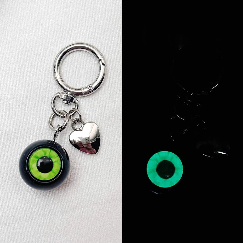 Gothic Eyeball Keychain