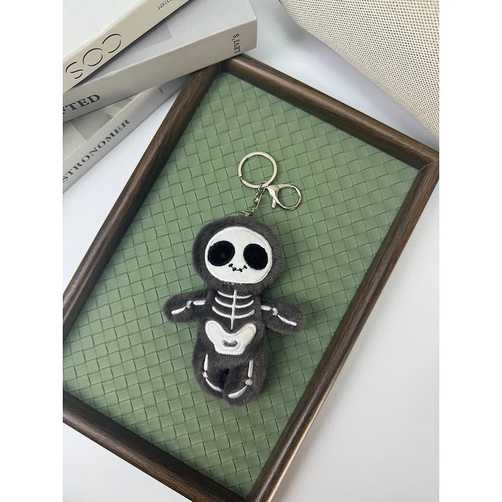 Halloween Mummy Skeleton Bag Charm