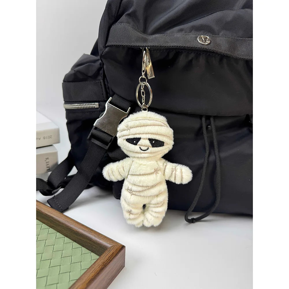 Halloween Mummy Skeleton Bag Charm