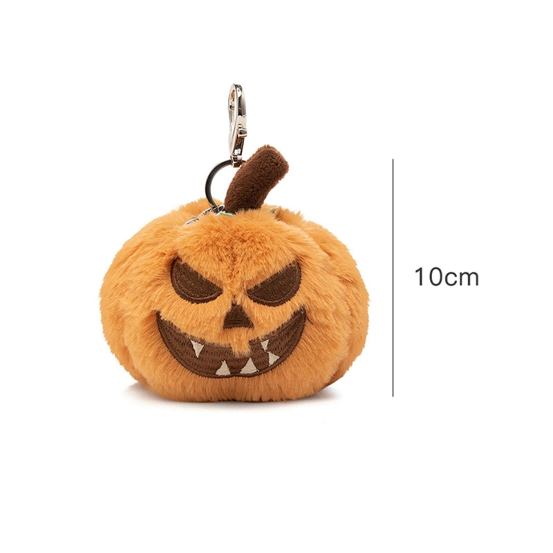 Halloween Plush Pumpkin Bag Charm