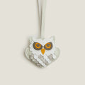 Handcrafted Patchwork Owl Bag Charm