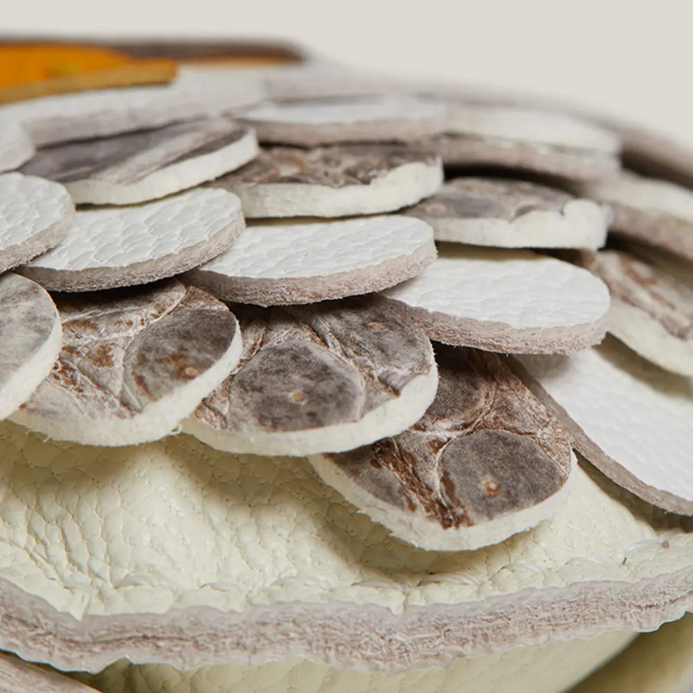 Handcrafted Patchwork Owl Bag Charm