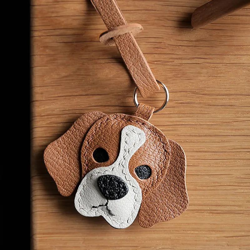 Handmade Beagle Dog Bag Charm