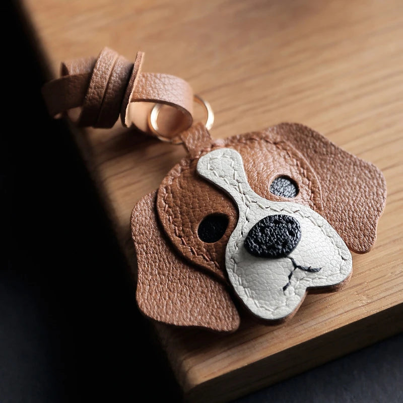 Handmade Beagle Dog Bag Charm