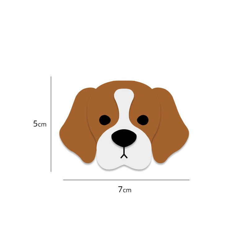 Handmade Beagle Dog Bag Charm