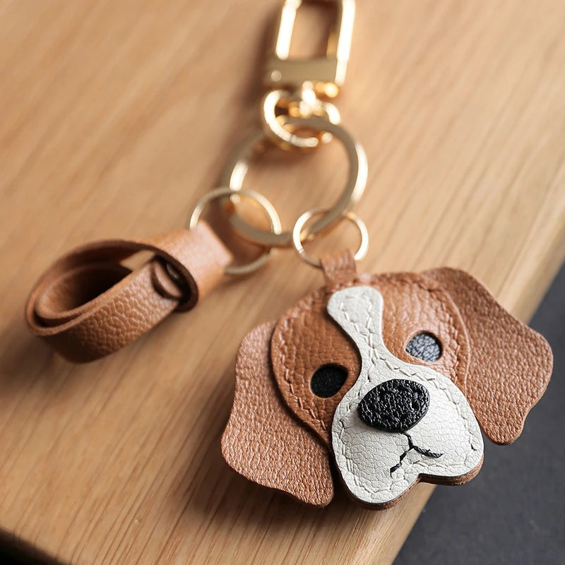 Handmade Beagle Dog Bag Charm