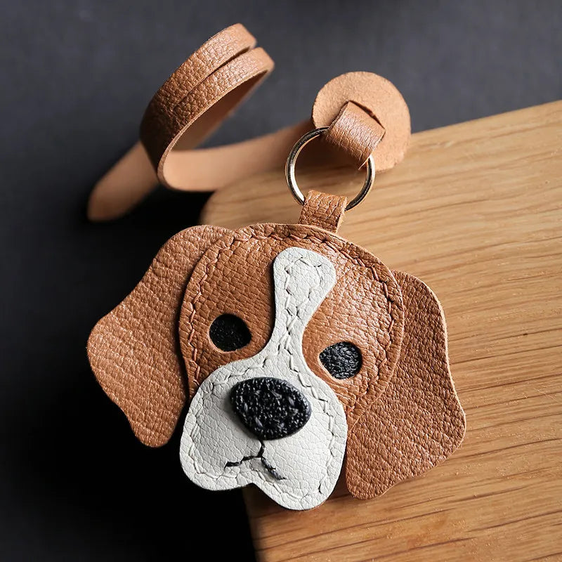 Handmade Beagle Dog Bag Charm