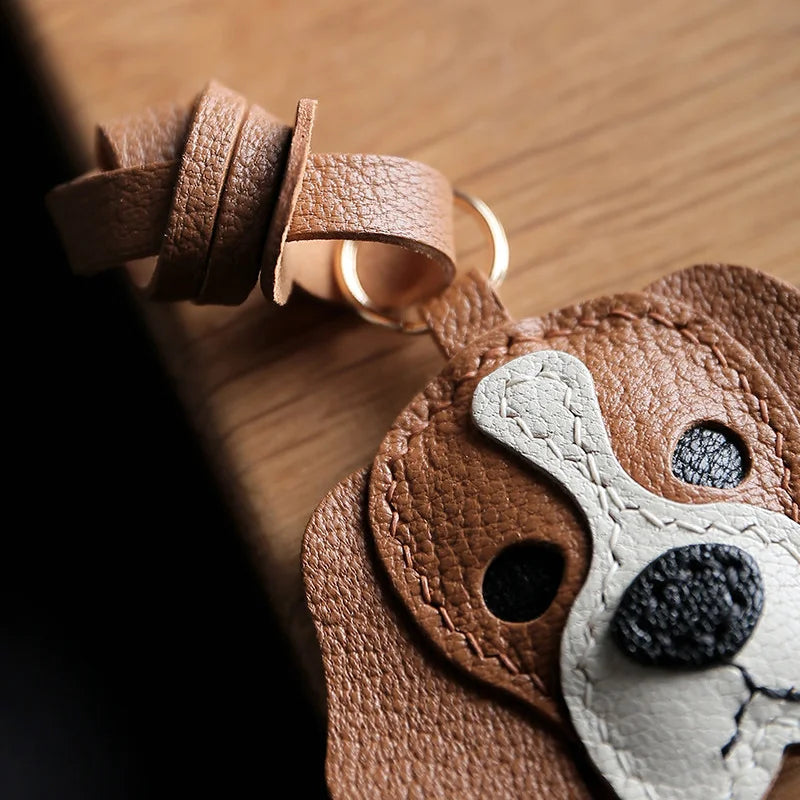 Handmade Beagle Dog Bag Charm
