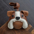 Handmade Bulldog Bag Charm