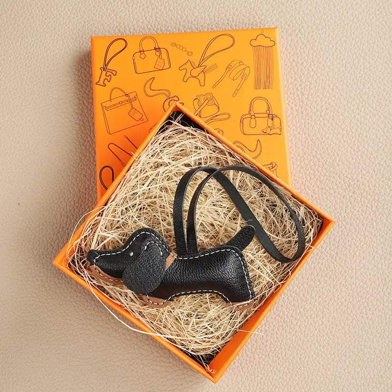 Handmade Dachshund Dog Bag Charm
