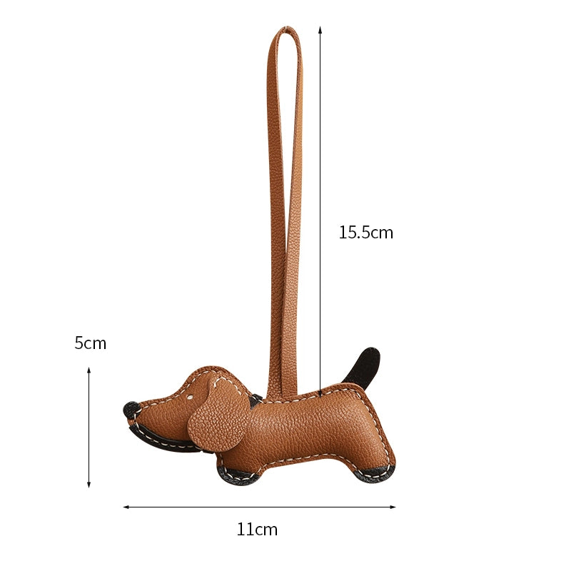 Handmade Dachshund Dog Bag Charm