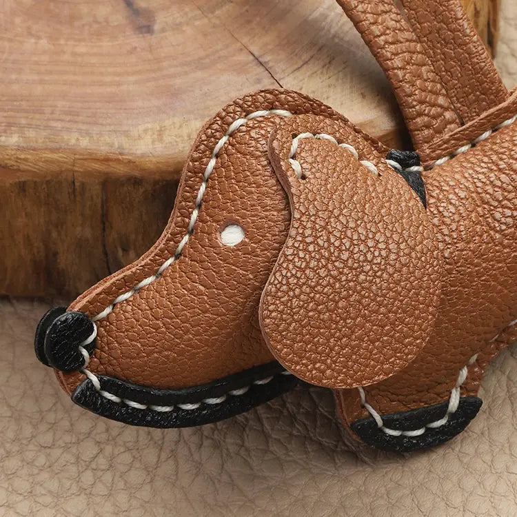 Handmade Dachshund Dog Bag Charm