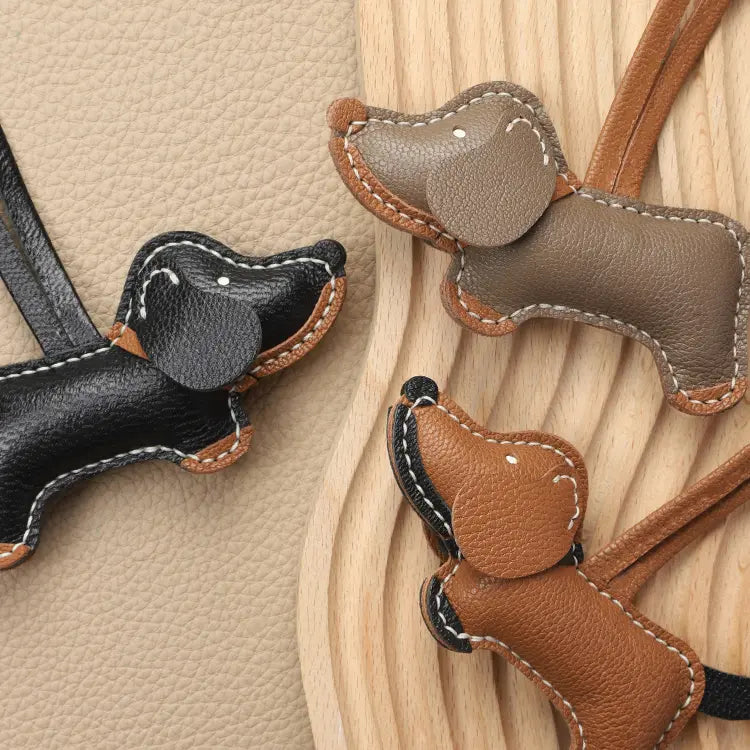 Handmade Dachshund Dog Bag Charm