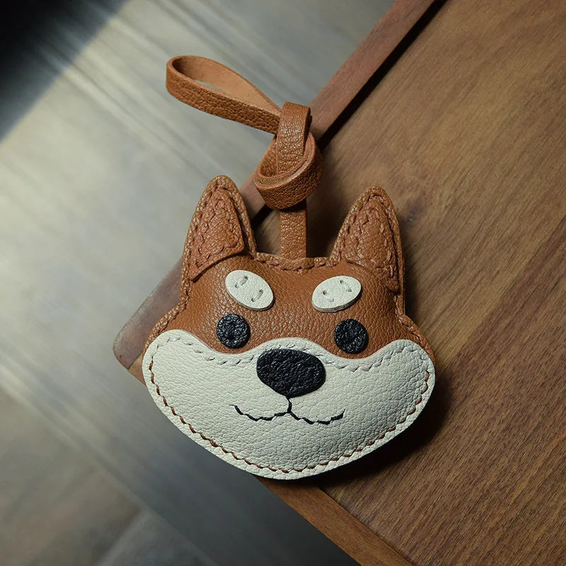 Handmade French Bulldog & Shiba Inu Bag Charm