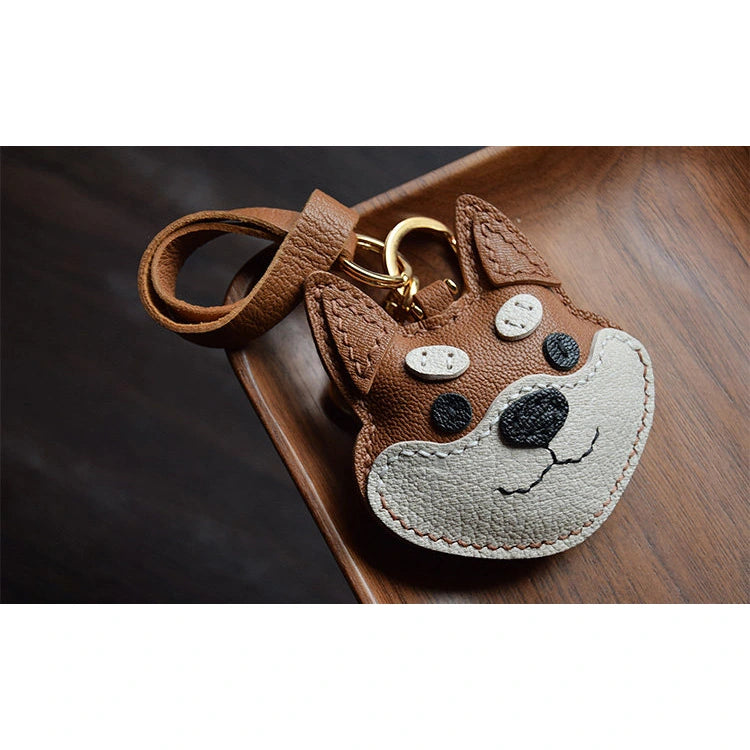 Handmade French Bulldog & Shiba Inu Bag Charm