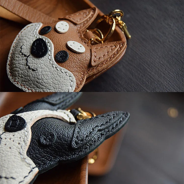 Handmade French Bulldog & Shiba Inu Bag Charm