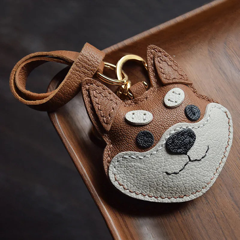 Handmade French Bulldog & Shiba Inu Bag Charm