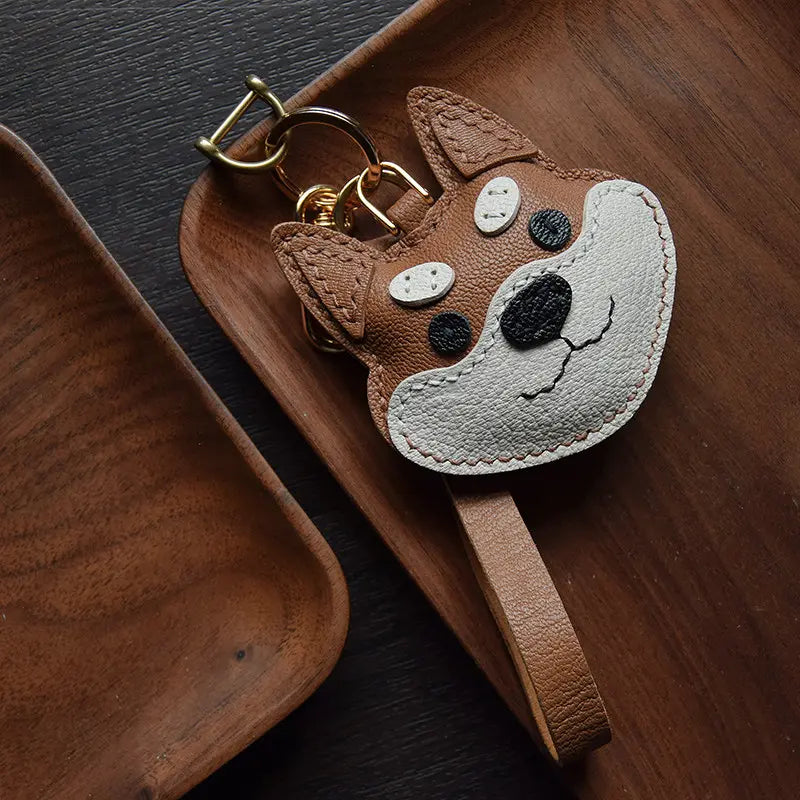 Handmade French Bulldog & Shiba Inu Bag Charm