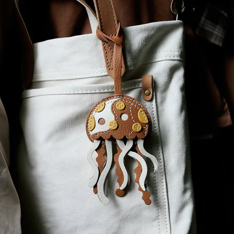 Handmade Jellyfish Bag Charm