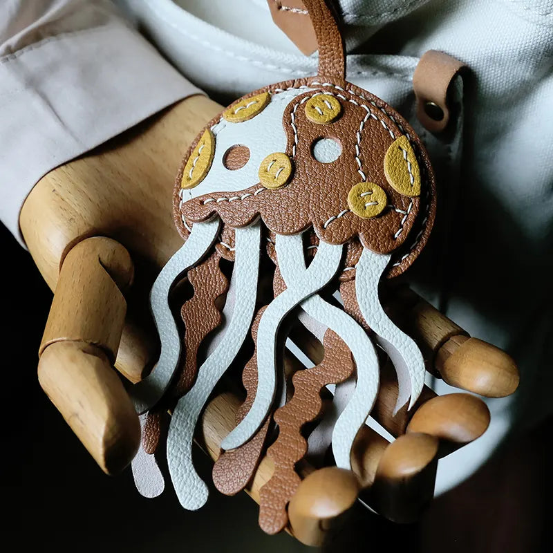 Handmade Jellyfish Bag Charm