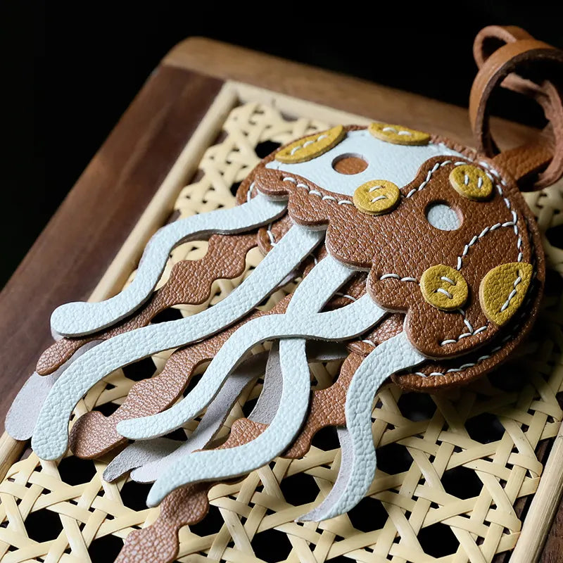 Handmade Jellyfish Bag Charm
