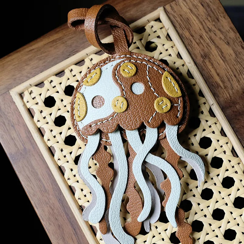 Handmade Jellyfish Bag Charm