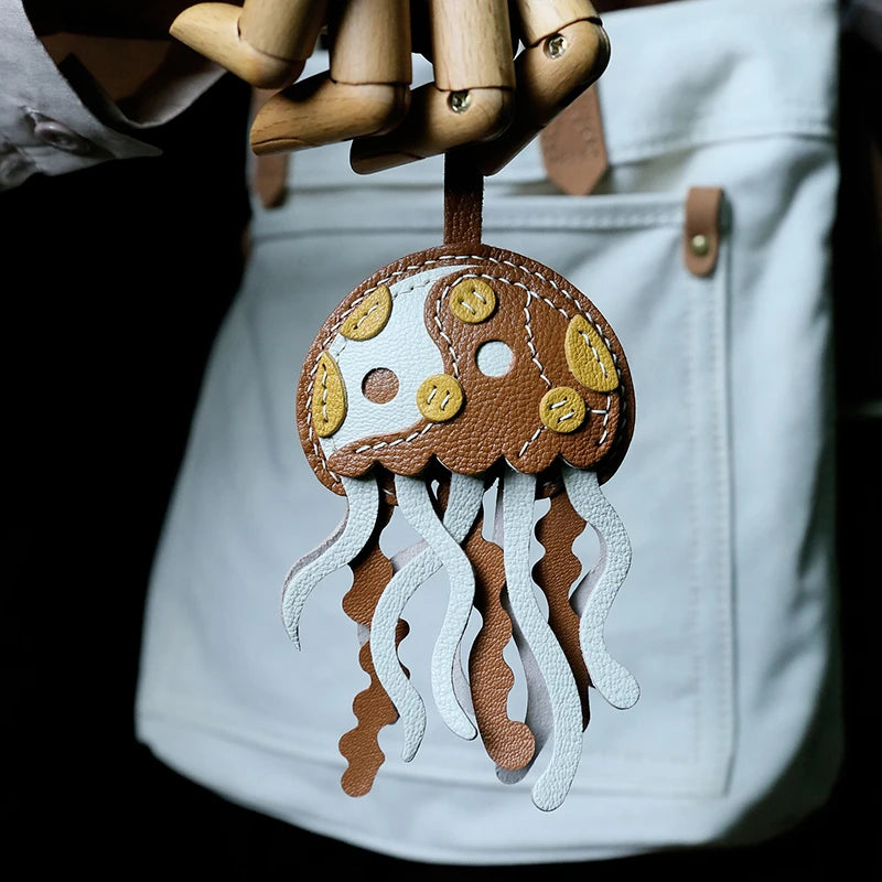 Handmade Jellyfish Bag Charm