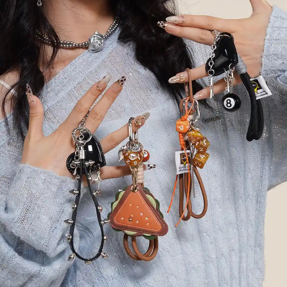 Handmade Knitted Cute Bag Charm