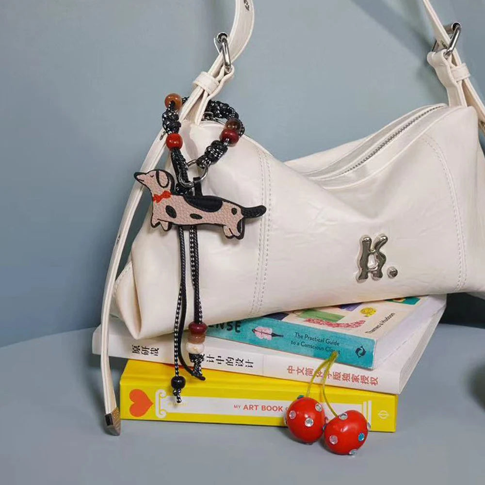 Handmade Knitted Cute Bag Charm