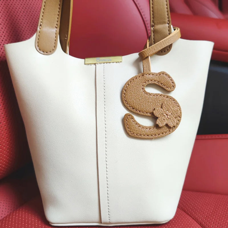 Handmade Letter Bag Charm