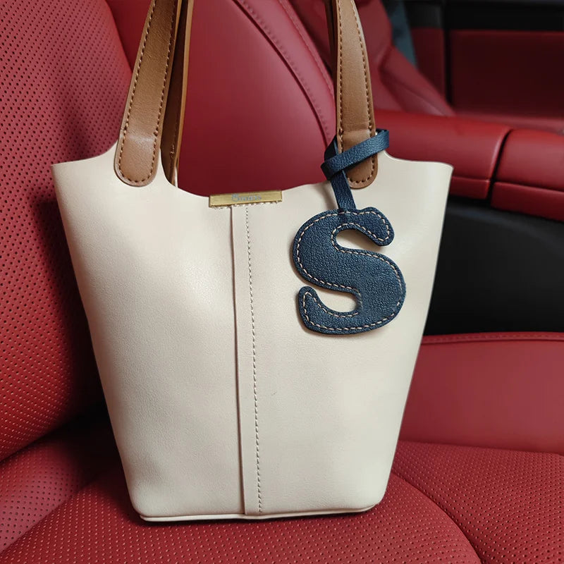 Handmade Letter Bag Charm