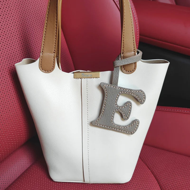 Handmade Letter Bag Charm