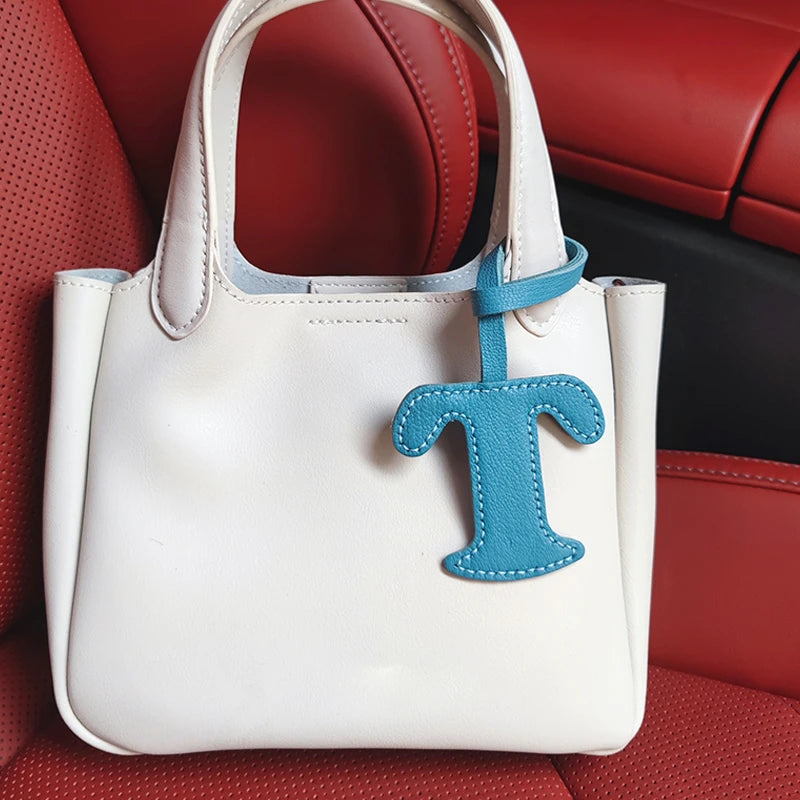 Handmade Letter Bag Charm