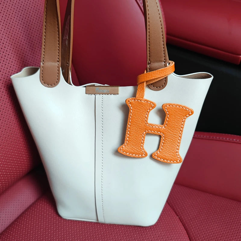 Handmade Letter Bag Charm