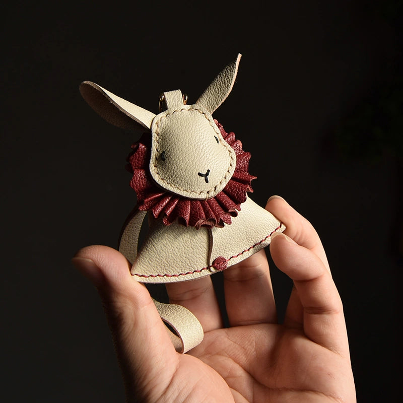 Handmade Rabbit Bag Charm