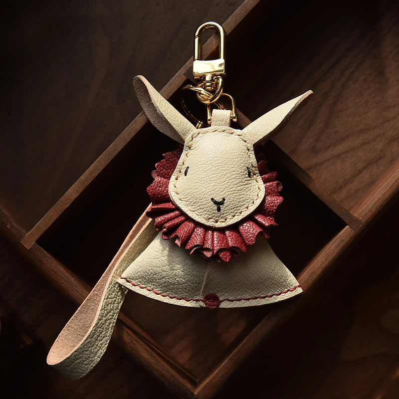 Handmade Rabbit Bag Charm
