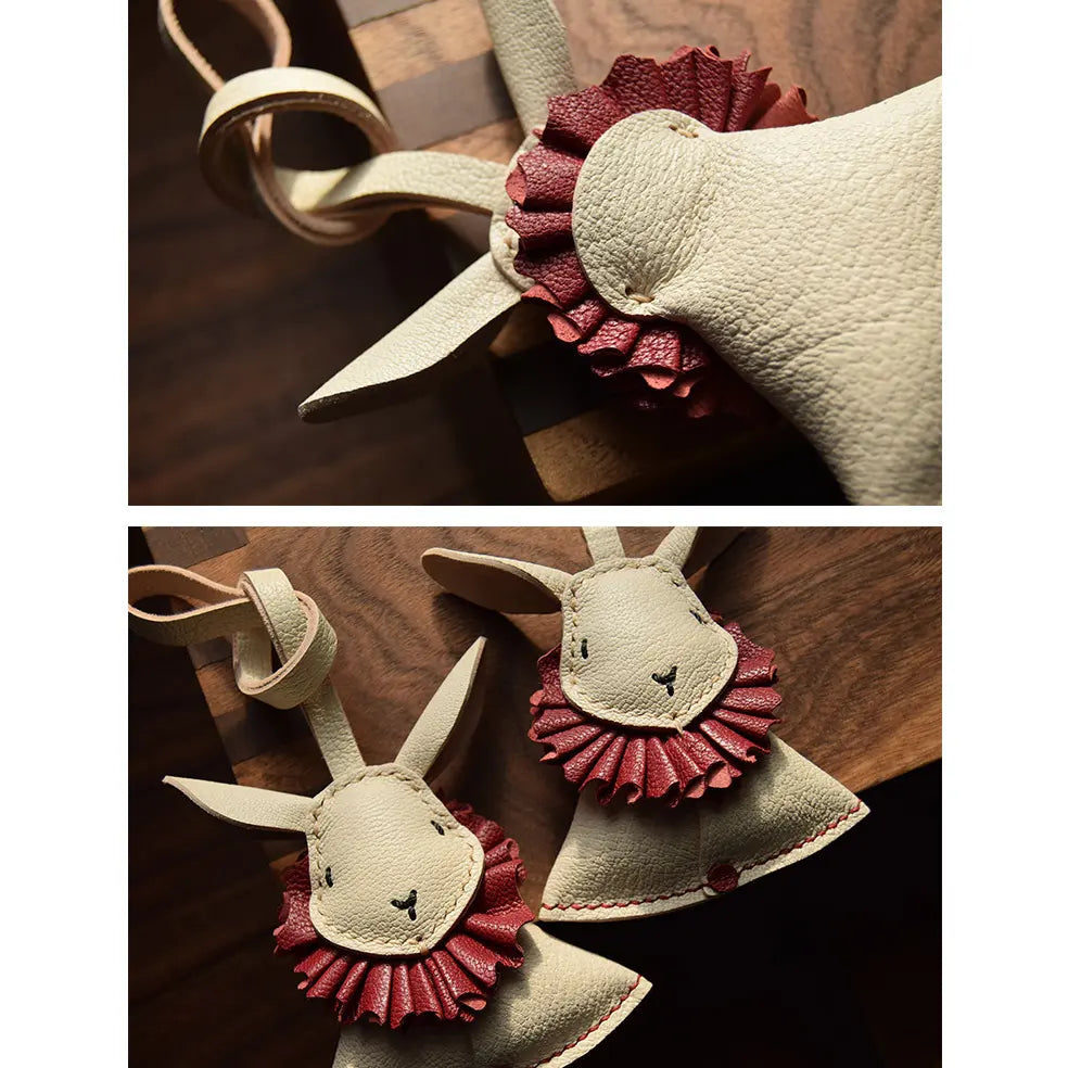 Handmade Rabbit Bag Charm