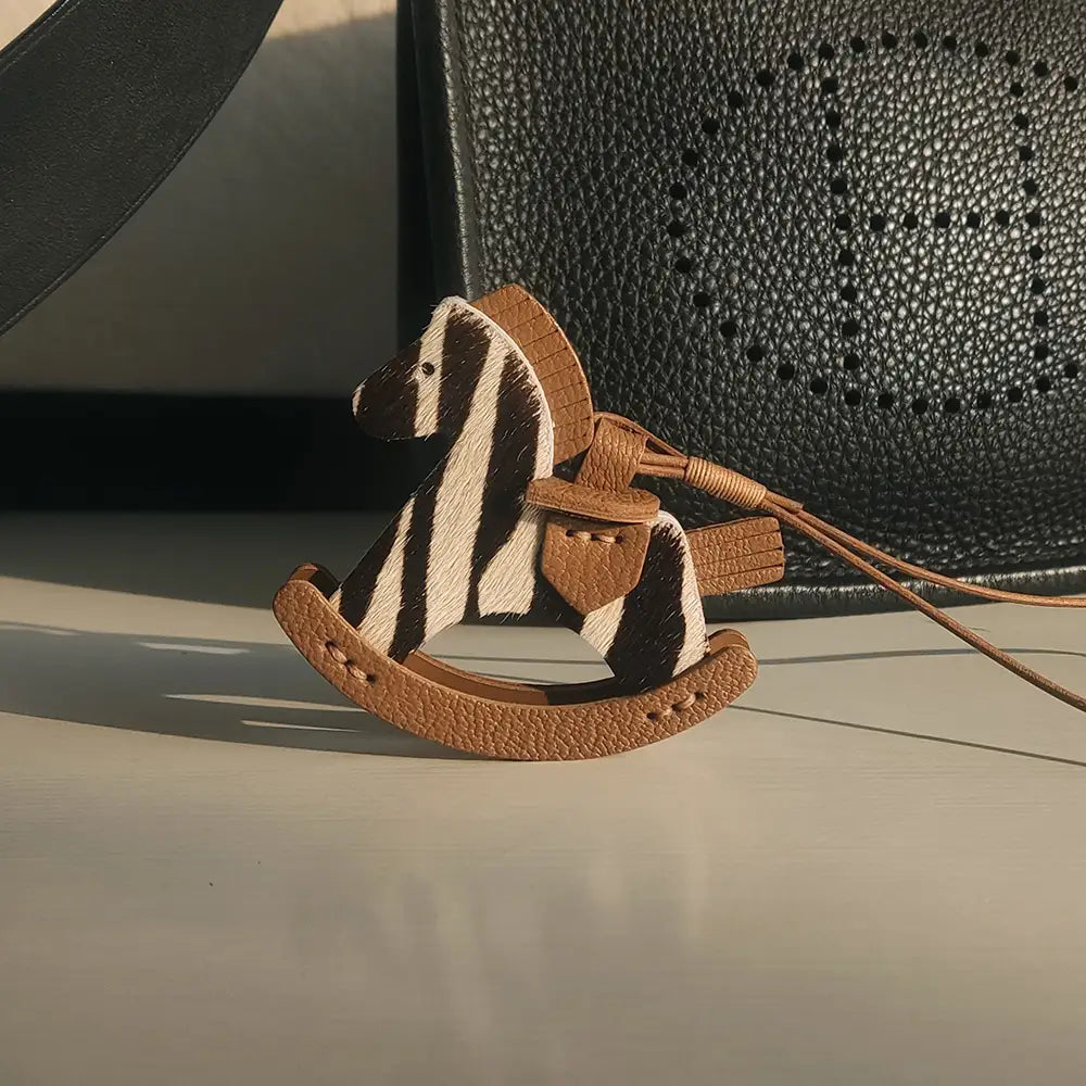 Handmade Rocking Horse Bag Charm