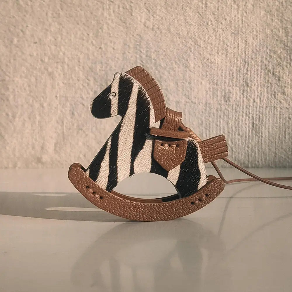 Handmade Rocking Horse Bag Charm