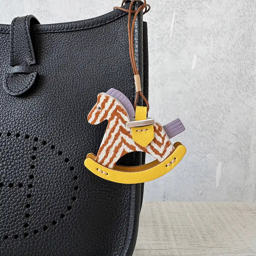 Handmade Rocking Horse Bag Charm