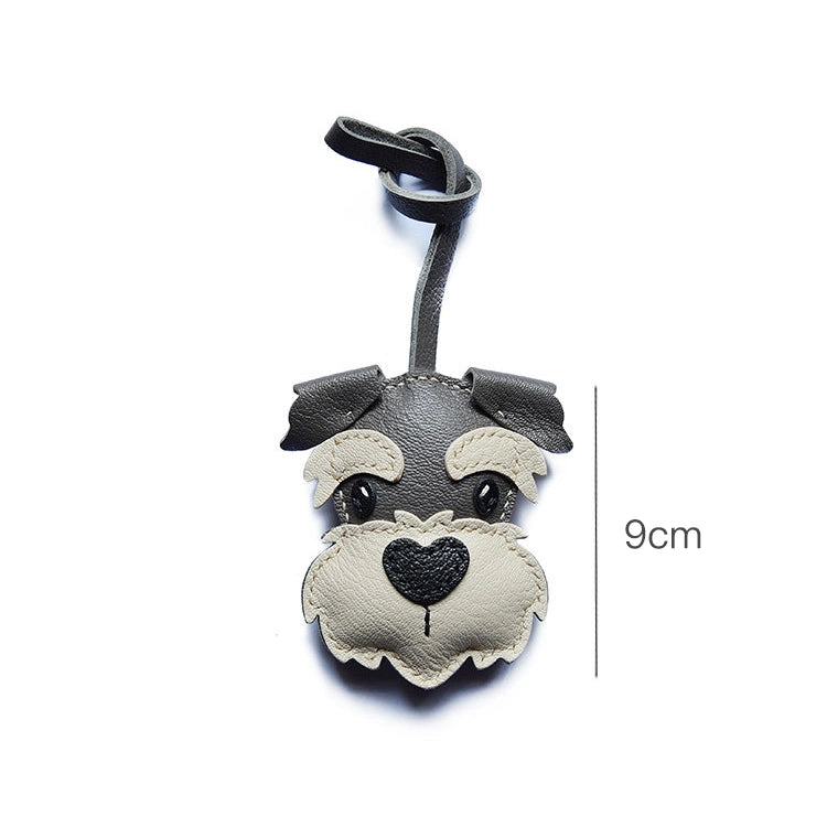 Handmade Schnauzer Bag Charm