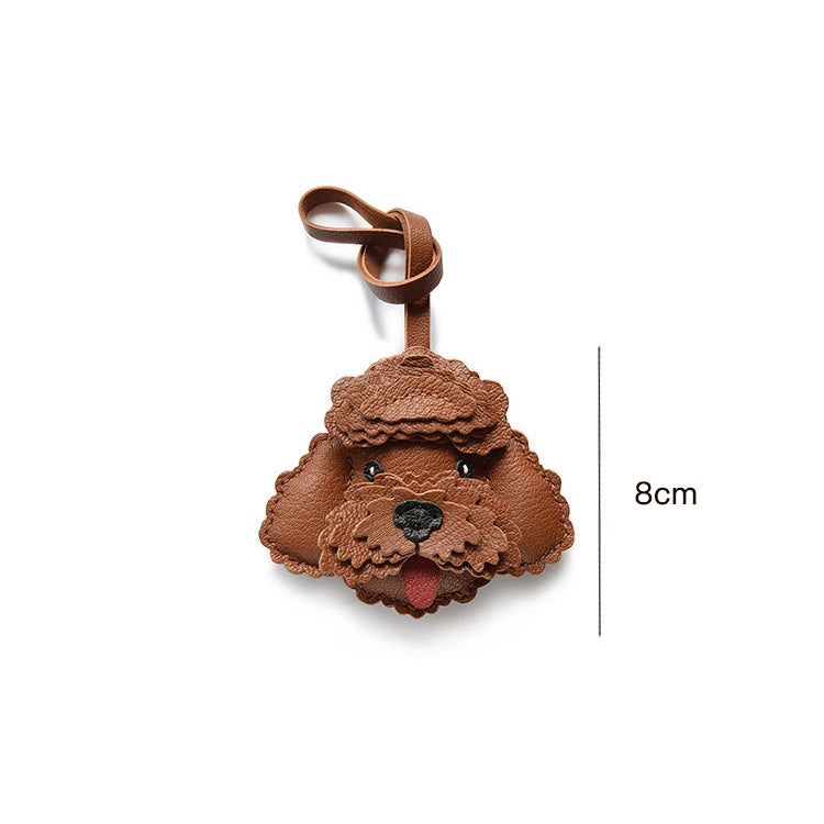 Handmade Teddy Dog Bag Charm