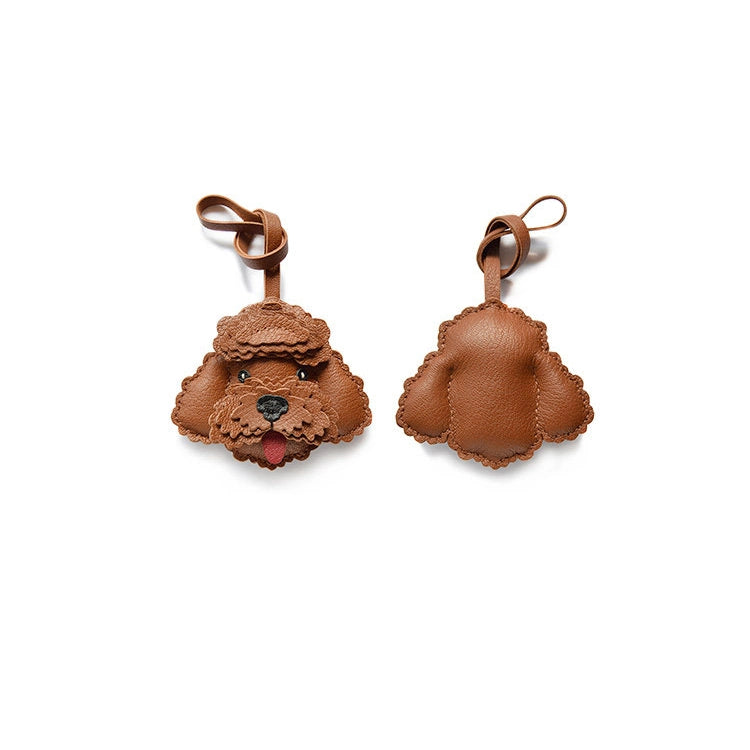 Handmade Teddy Dog Bag Charm