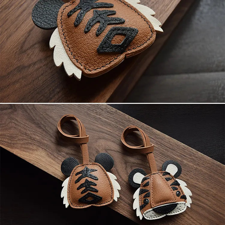 Handmade Tiger Bag Charm